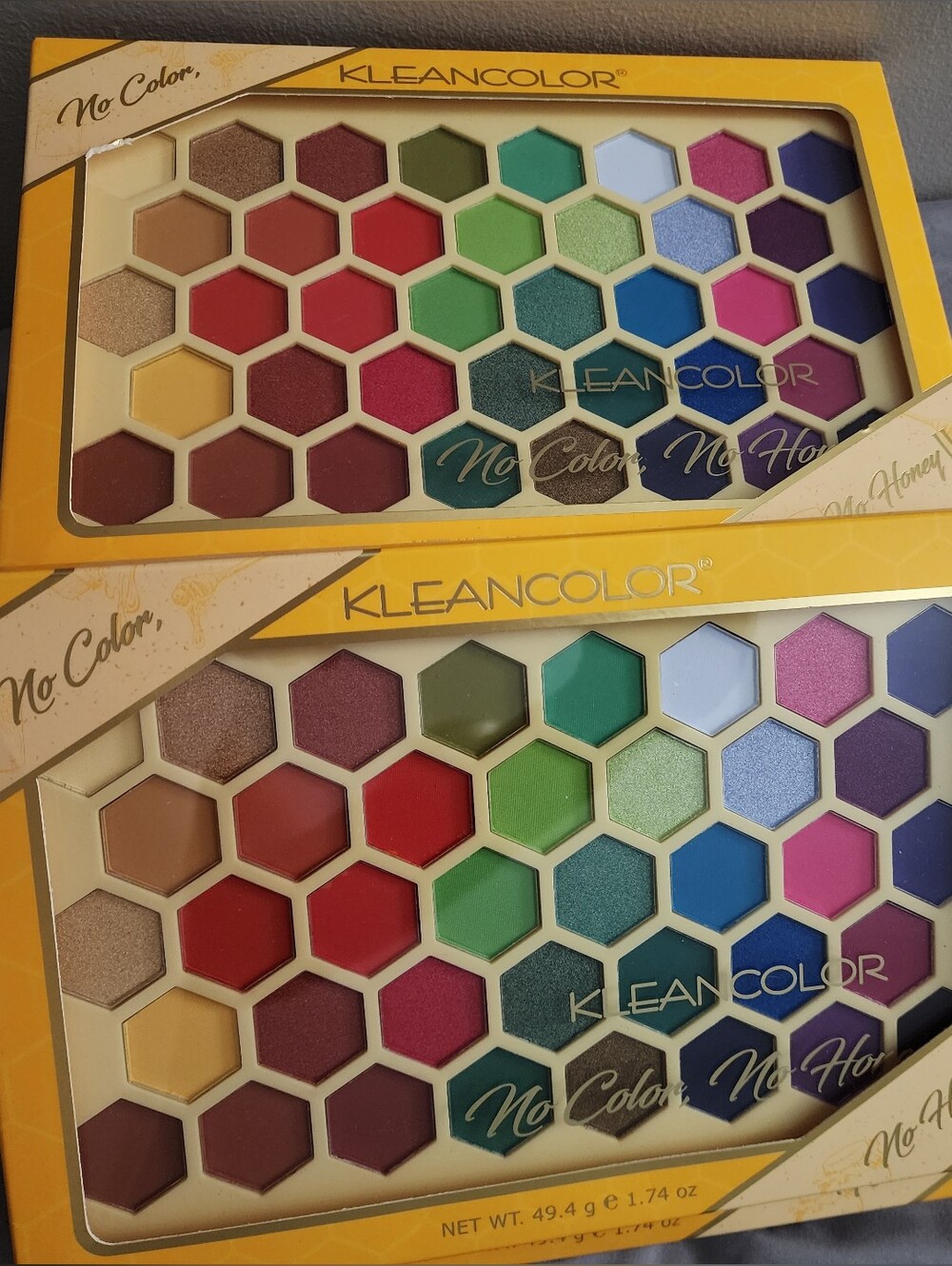 NEW KleanColor "No Color, No Honey II" 38-Color Pressed Pigment Palette